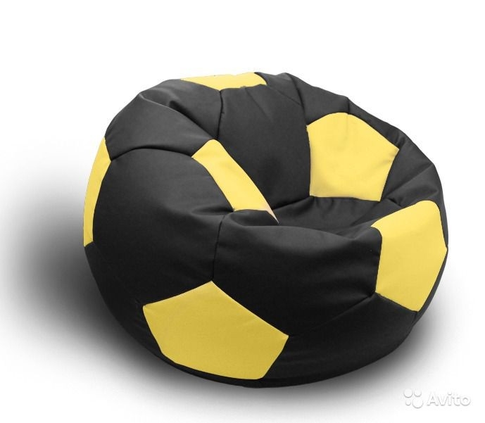 Чорно жовтий мішок м'яч