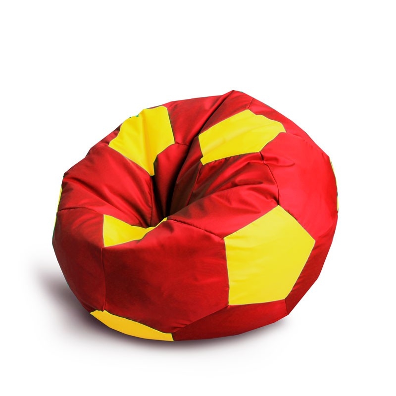 Червоно жовтий крісло м'яч