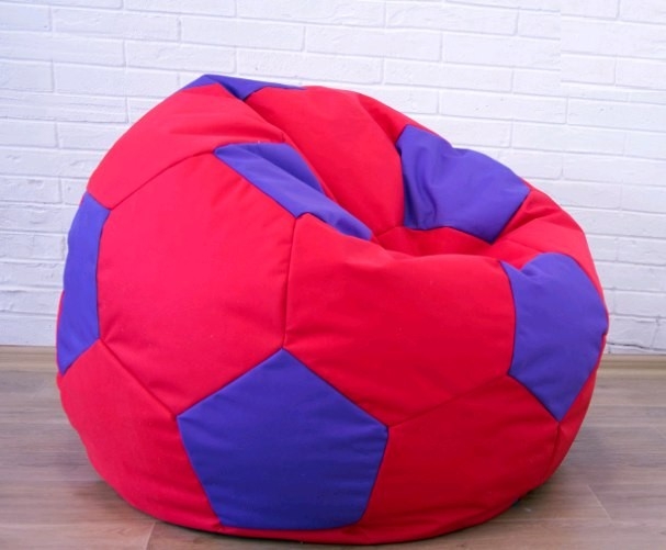 Крісло мішок футбольний м'яч з вуличної тканини