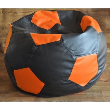 Чорно помаранчевий крісло м'яч