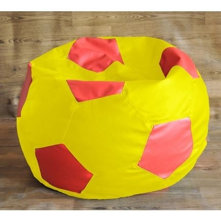 Жовто-рожевий безкаркасний м'яч