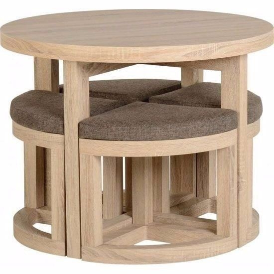 Купити меблевий комплект стіл зі стільцями для маленької квартири
