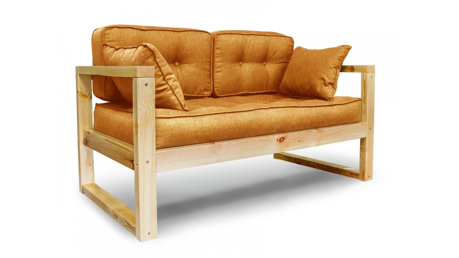 Купити диван з дерева у стилі мінімалізм