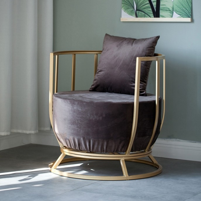 Кругле крісло у стилі мінімалізм від виробника
