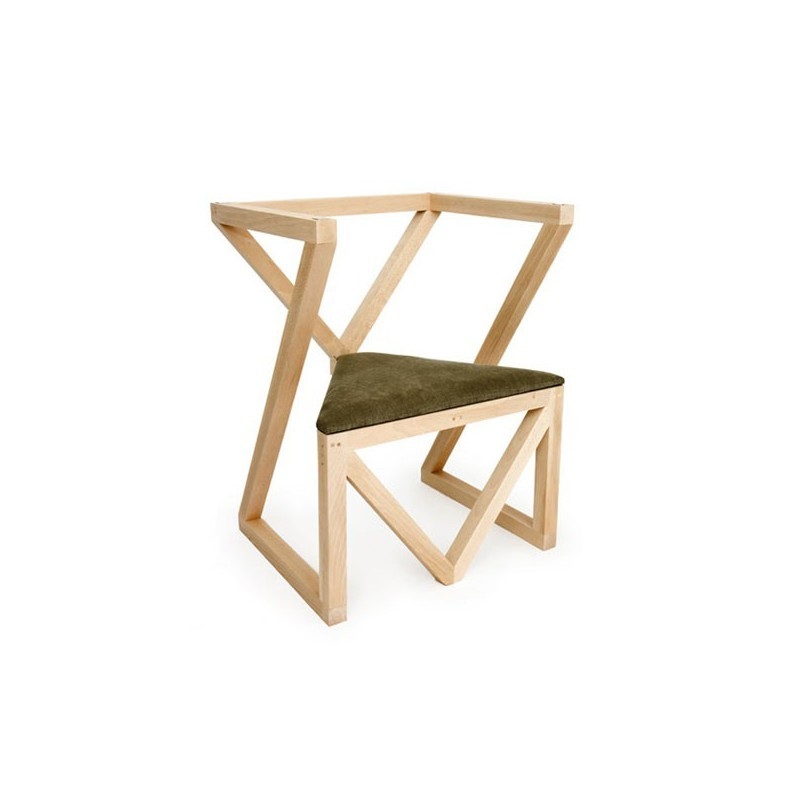 Дизайнерське крісло з дерева