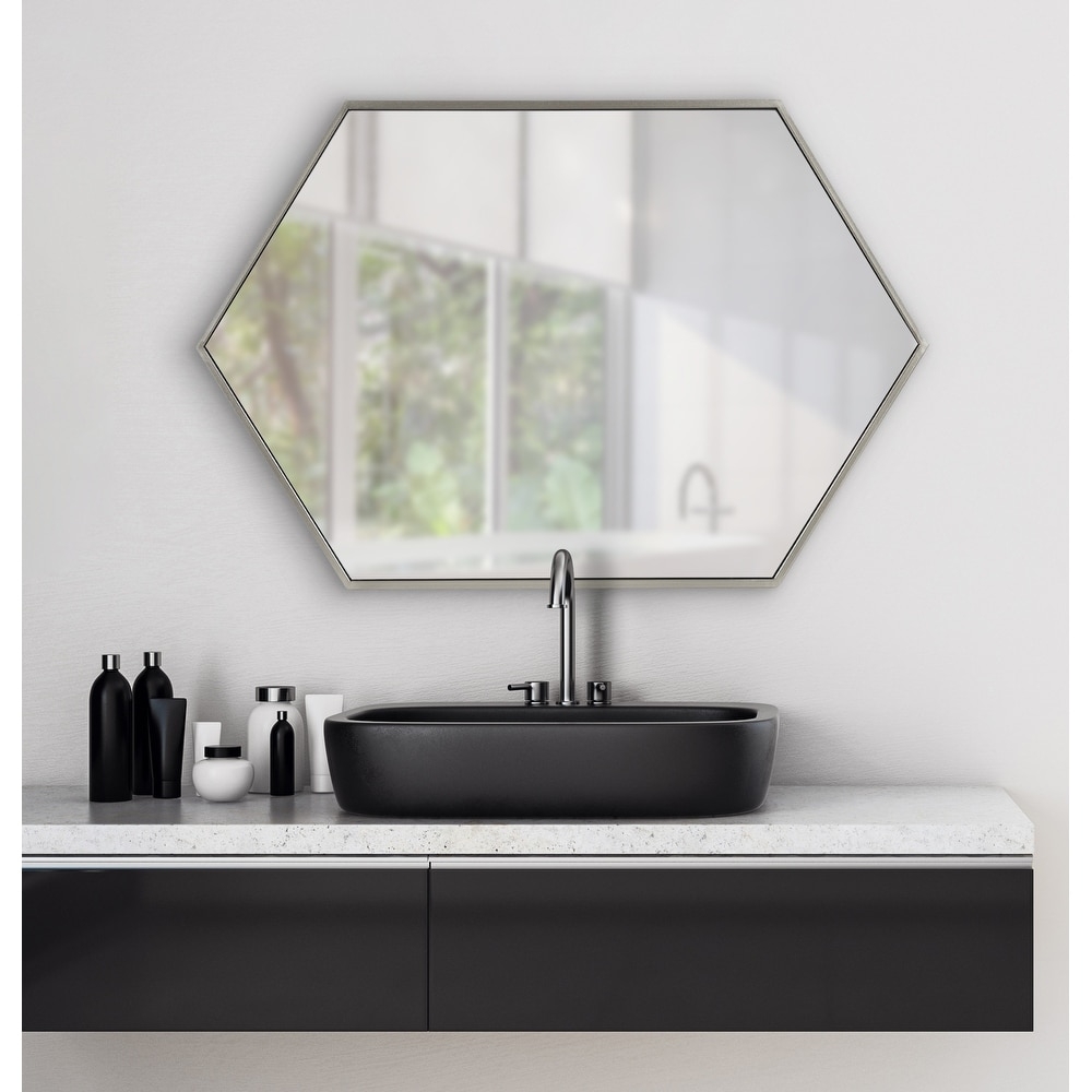 Настінне дзеркало у стилі лофт для ванної кімнати