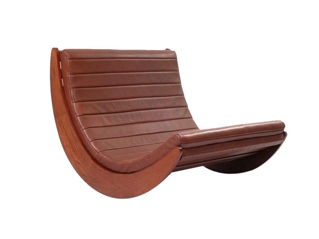Купити дизайнерське крісло качалку двомісну від виробника