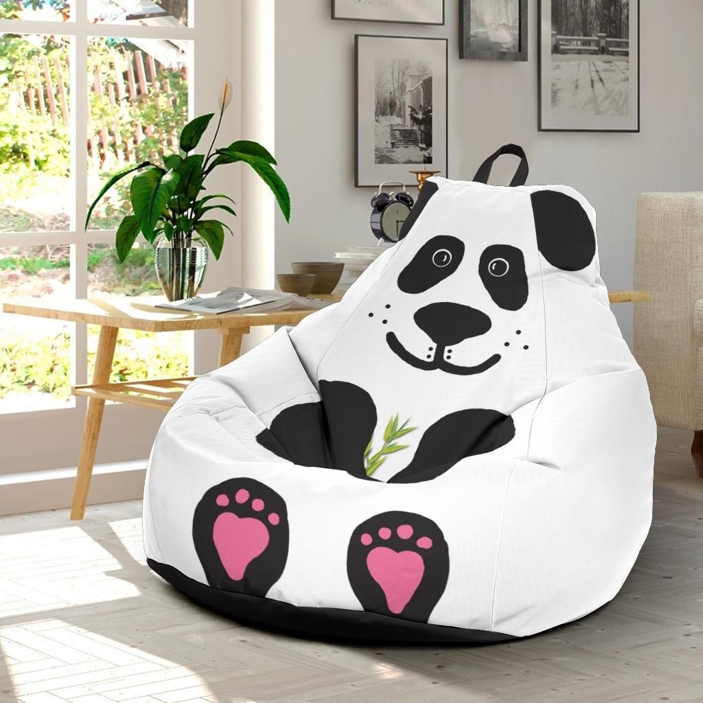 Крісло панда дитяче
