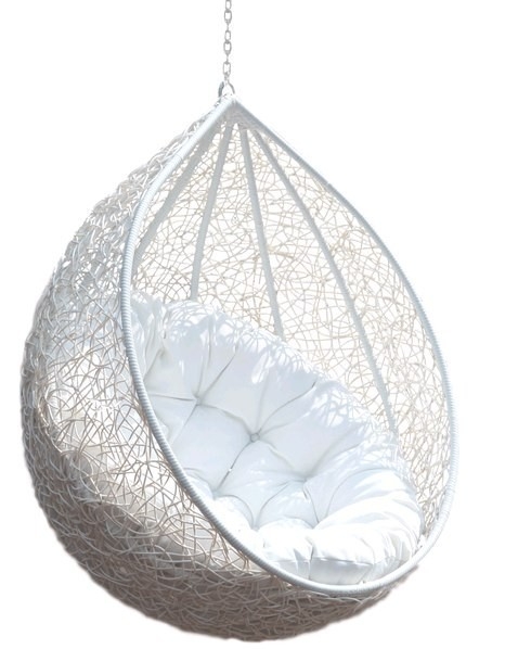 Купити крісло шар гніздо зі штучного ротанга