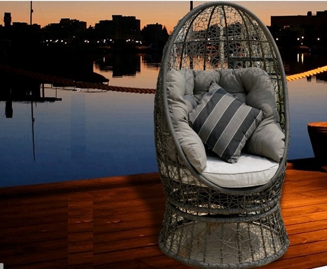 Купити крісло папасан в Україні зі штучного ротанга