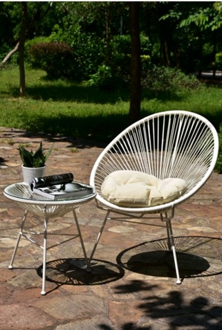 Купити крісло та столик із ротанга в Україні від виробника.